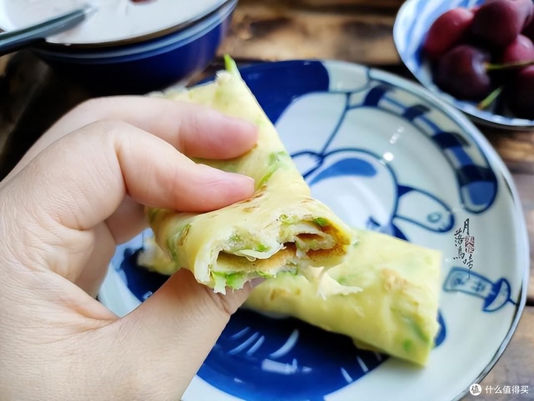太软太嫩,第一次吃到这么好吃的煎饼,比肉煎饼还好吃