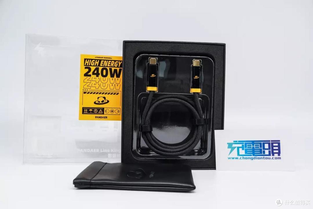 魅族 PANDAER 240W数据线评测:次世代40Gbps传输,超清8K臻彩世界