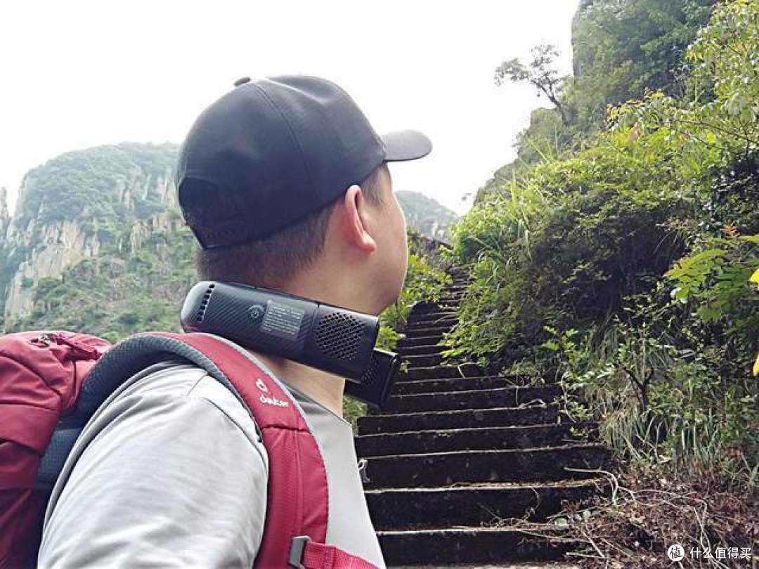 随身挂着空调走户外,好爽:图拉斯酷飞挂脖空调coolify2