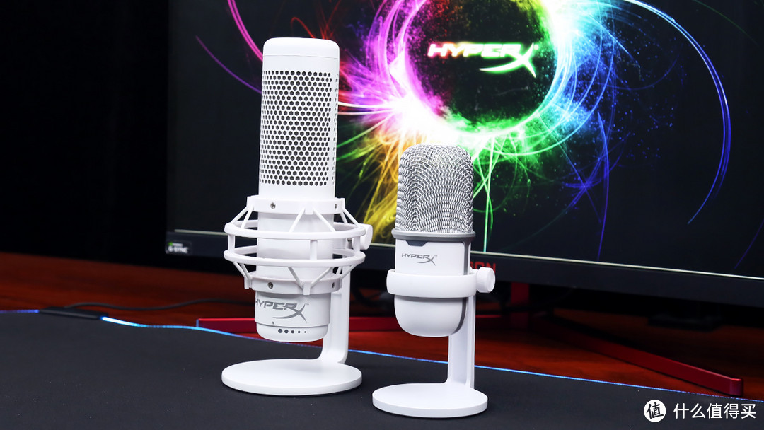 HyperX 声脉&声浪加强版麦克风（皓月白）简评：纯白高颜值