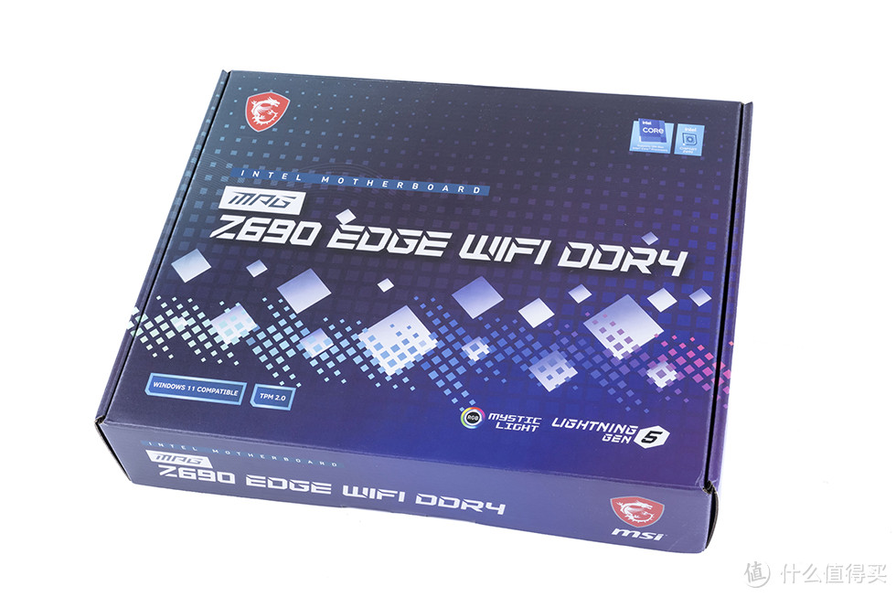 黑化刀锋，实力依旧 — 微星 MPG Z690 EDGE WIFI DDR4 开箱