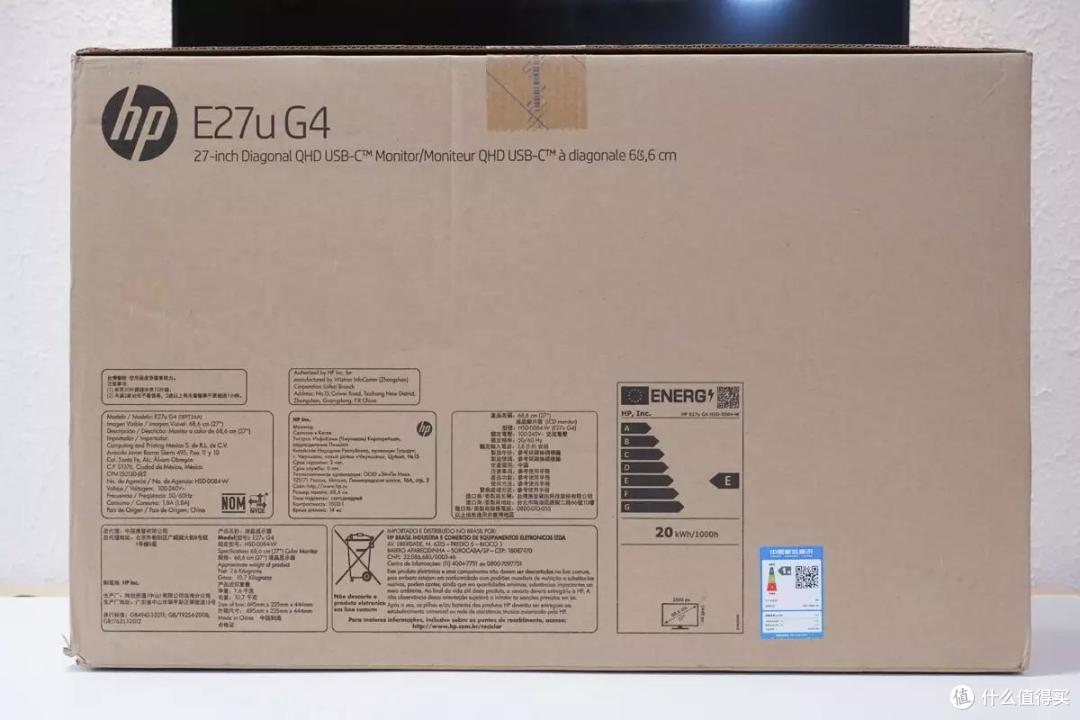搭载全功能USB-C接口，体验惠普E27u G4显示器的拓展功能