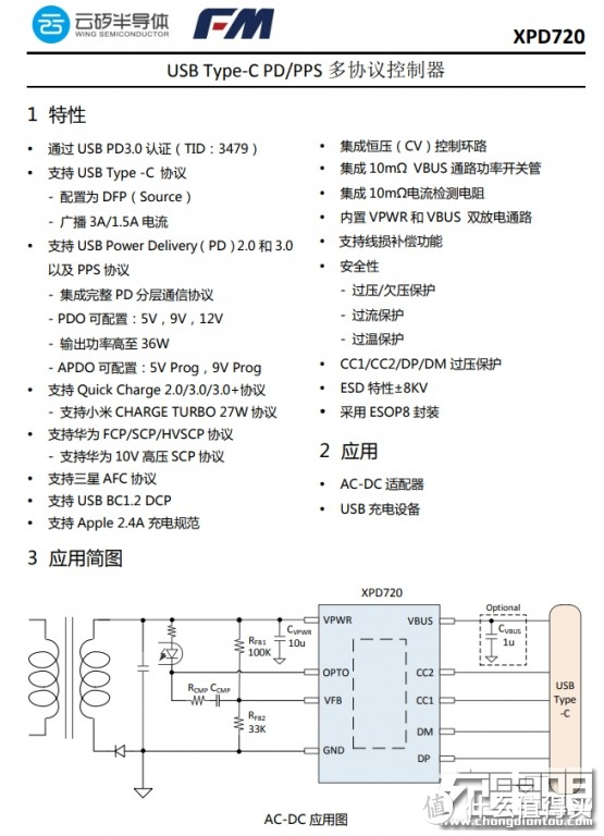 拆解报告：TECLAST台电20W PD快充充电器TC-PQ102