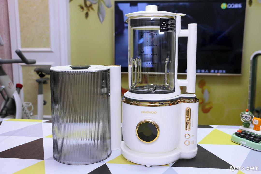 六重降噪搭十大功能,操作简单易清洗,大宇轻音破壁机体验