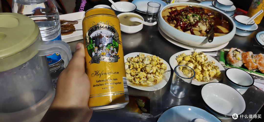 6块多一罐的入门东德萨克森州产德国小麦啤酒,能撑得起一份儿撸烤肉筋和五花肉串的“初心”吗?