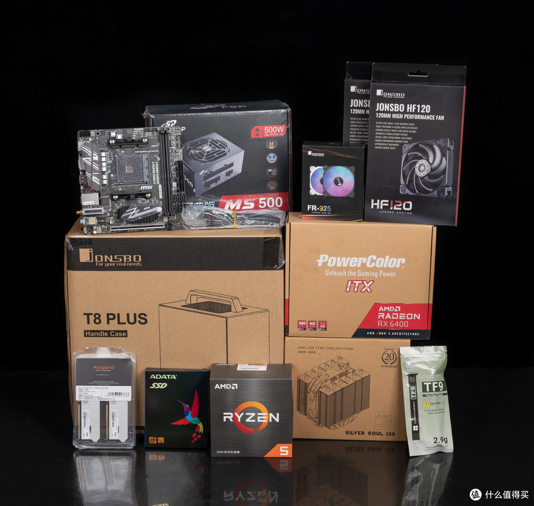 体积仅12.5L的超便携ITX机箱—Ryzen 5 5600X+RX 6400之舍友装机记