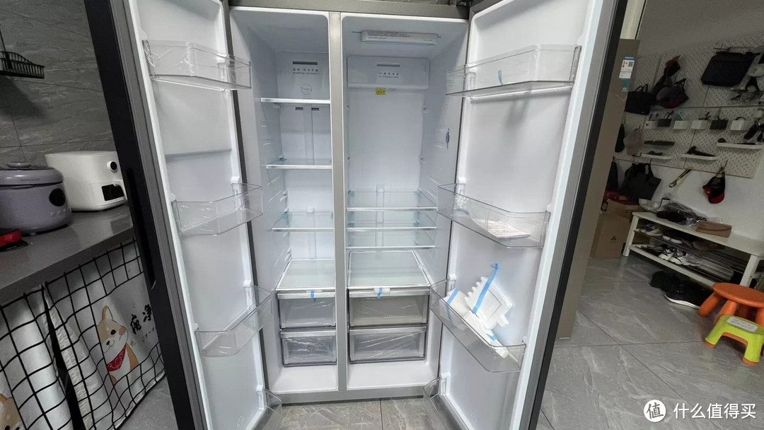 超大冰箱的快乐！满满的幸福感，云米AI大屏冰箱640L