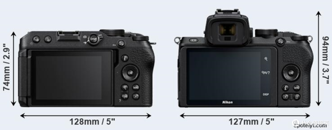 尼康 Z 30 vs. 尼康 Z 50主要规格对比 