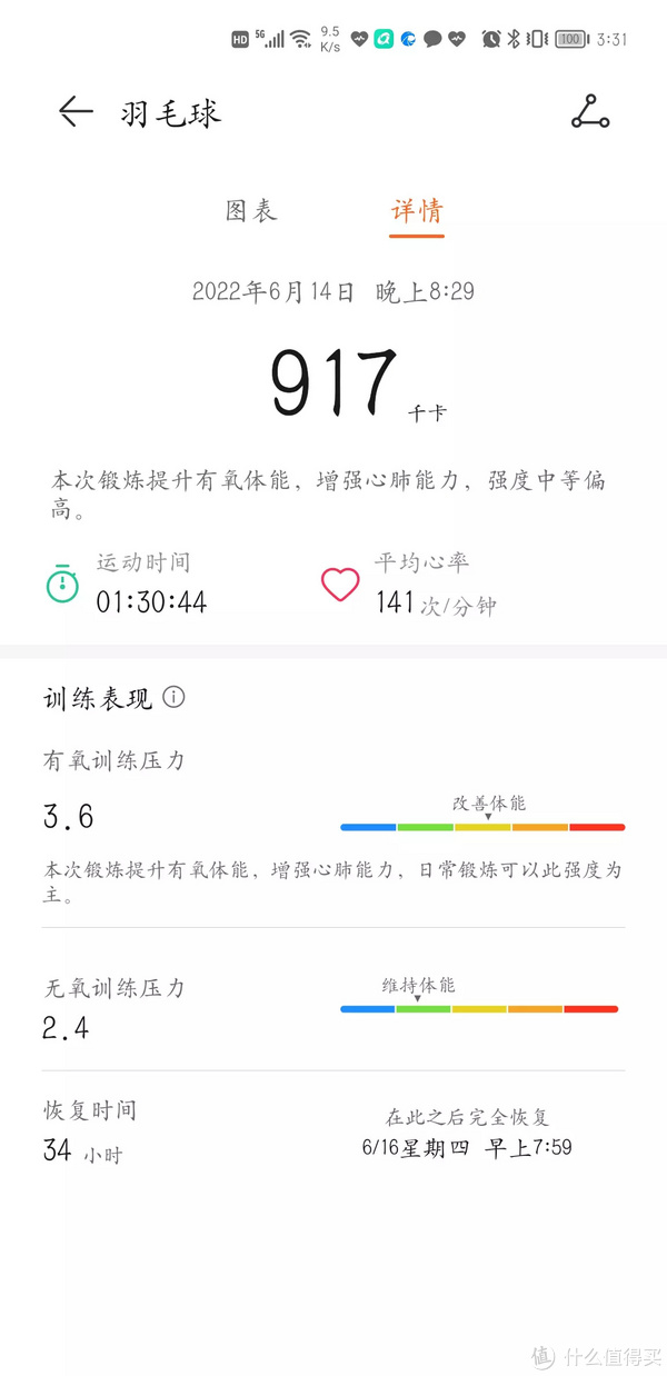 打羽毛球运动记录