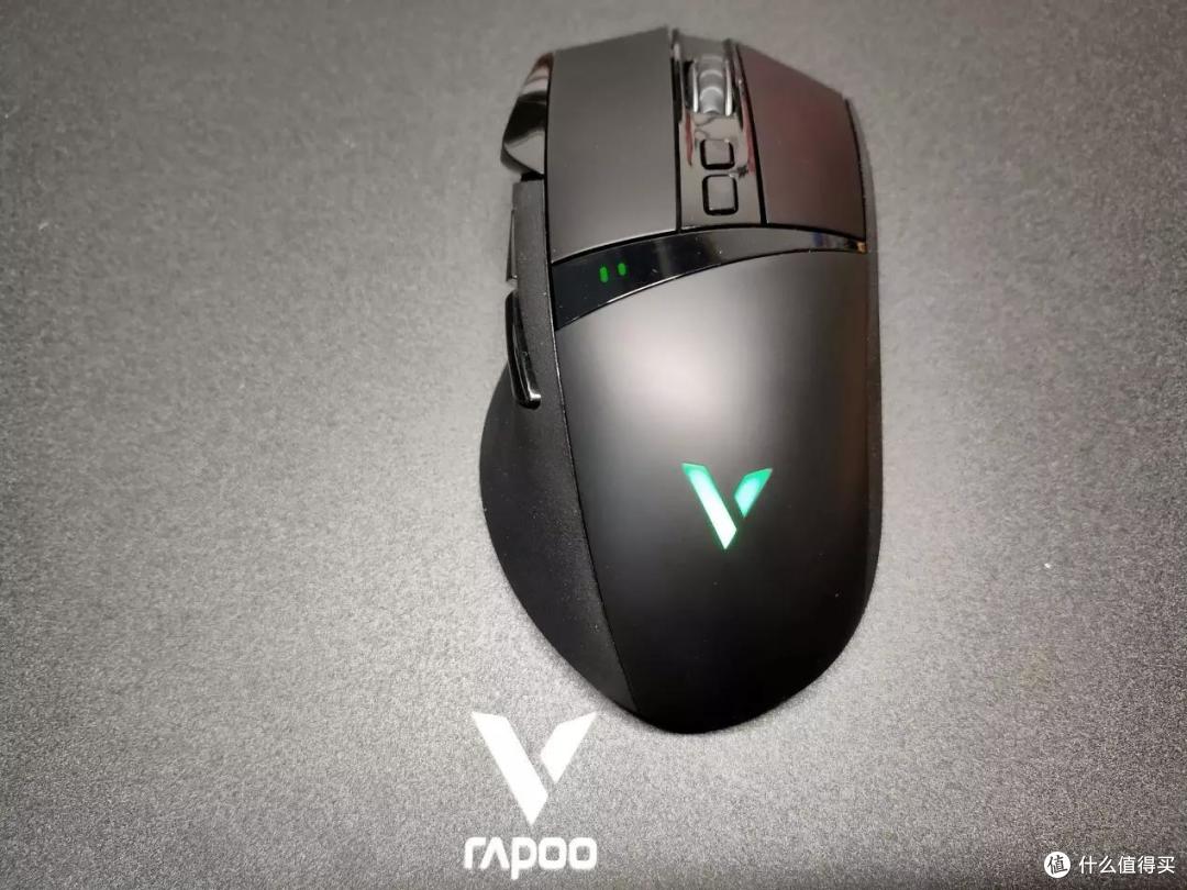 雷柏VT350Q鼠标+V10RGB鼠标垫,无线续航,无限炫彩