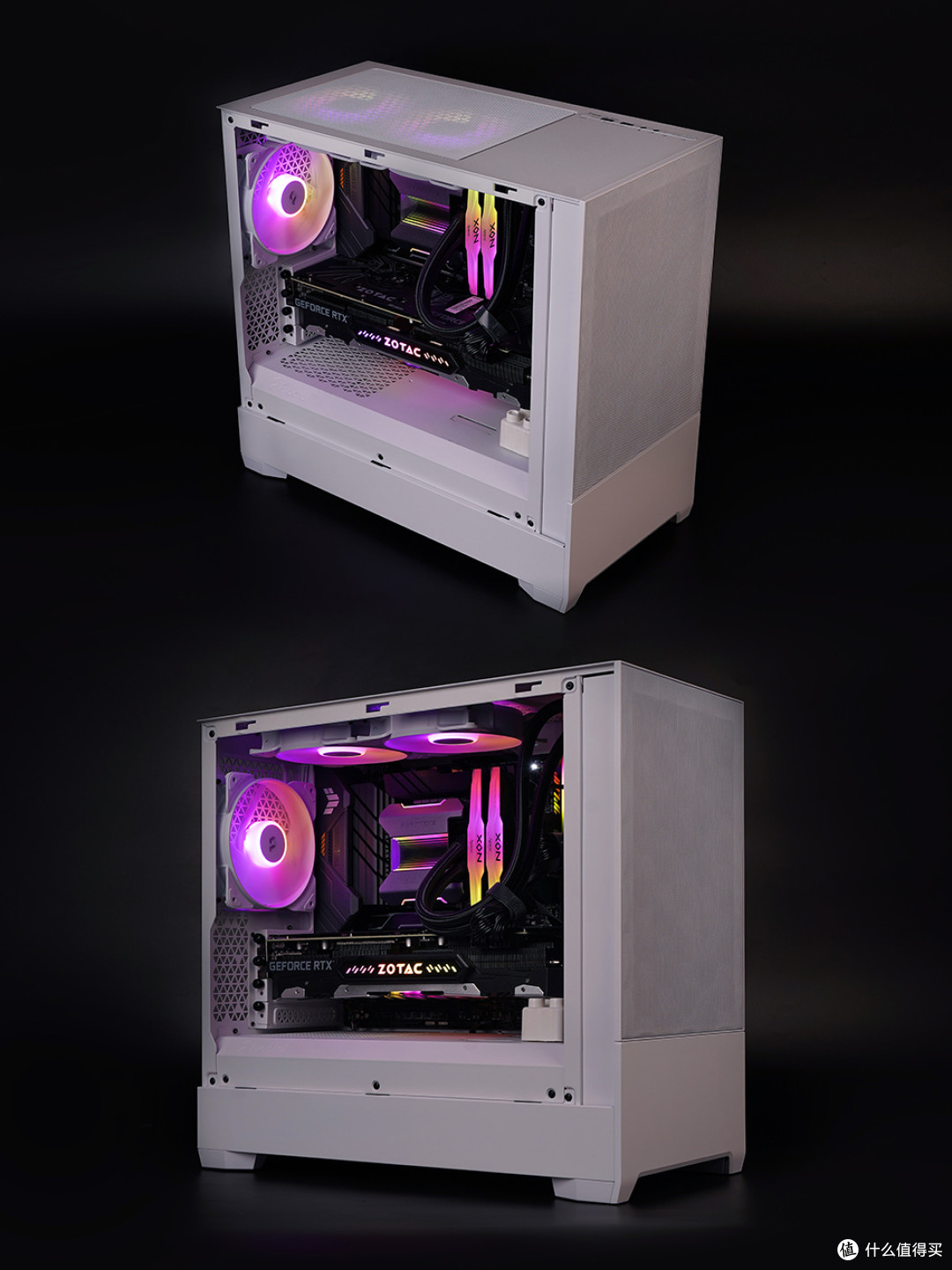 12600K/ TUF B660M / RTX3070 GOC,分形工艺 Pop Mini AIR MATX 机箱装机秀