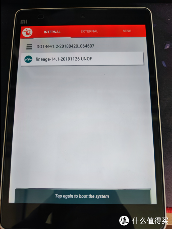 旧MI PAD1重获新生-MultiROM为你部署DotOS1.2和lineageOS14.1 多系统刷机篇[ 小米平板1刷安卓多系统]