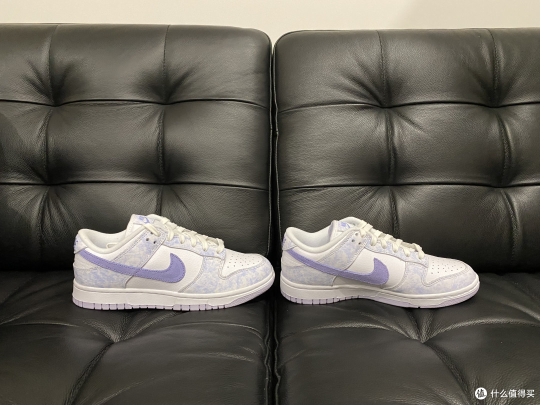 NIKE DUNK LOW扎染白紫，适合夏天的一双鞋