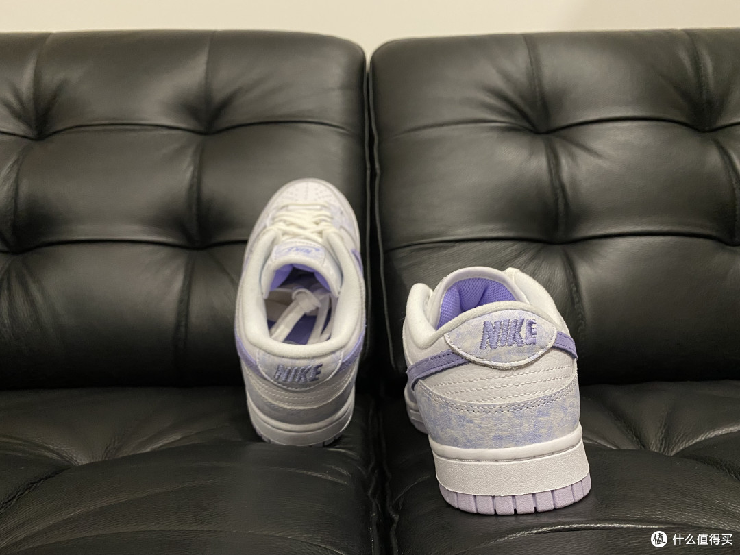 nikedunklow扎染白紫适合夏天的一双鞋