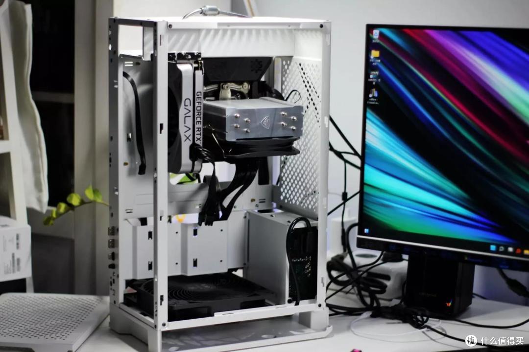 大就是好风道才关键银欣altag1m机箱上360一体水冷vs百元风冷