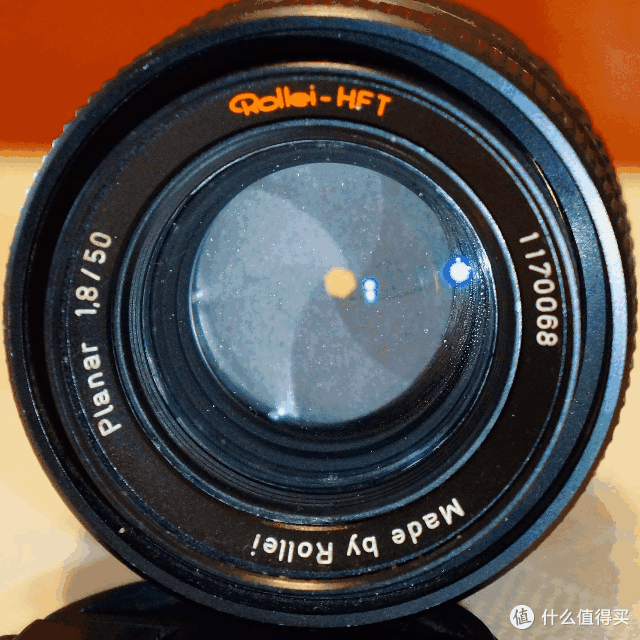 橙色标，蓝色血--时隔8年再晒这枚老尔弥坚的rollei 50 1.8手动头