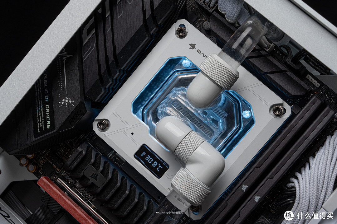rogb660i3080tissupd美味网版双冷排分体水冷装机秀