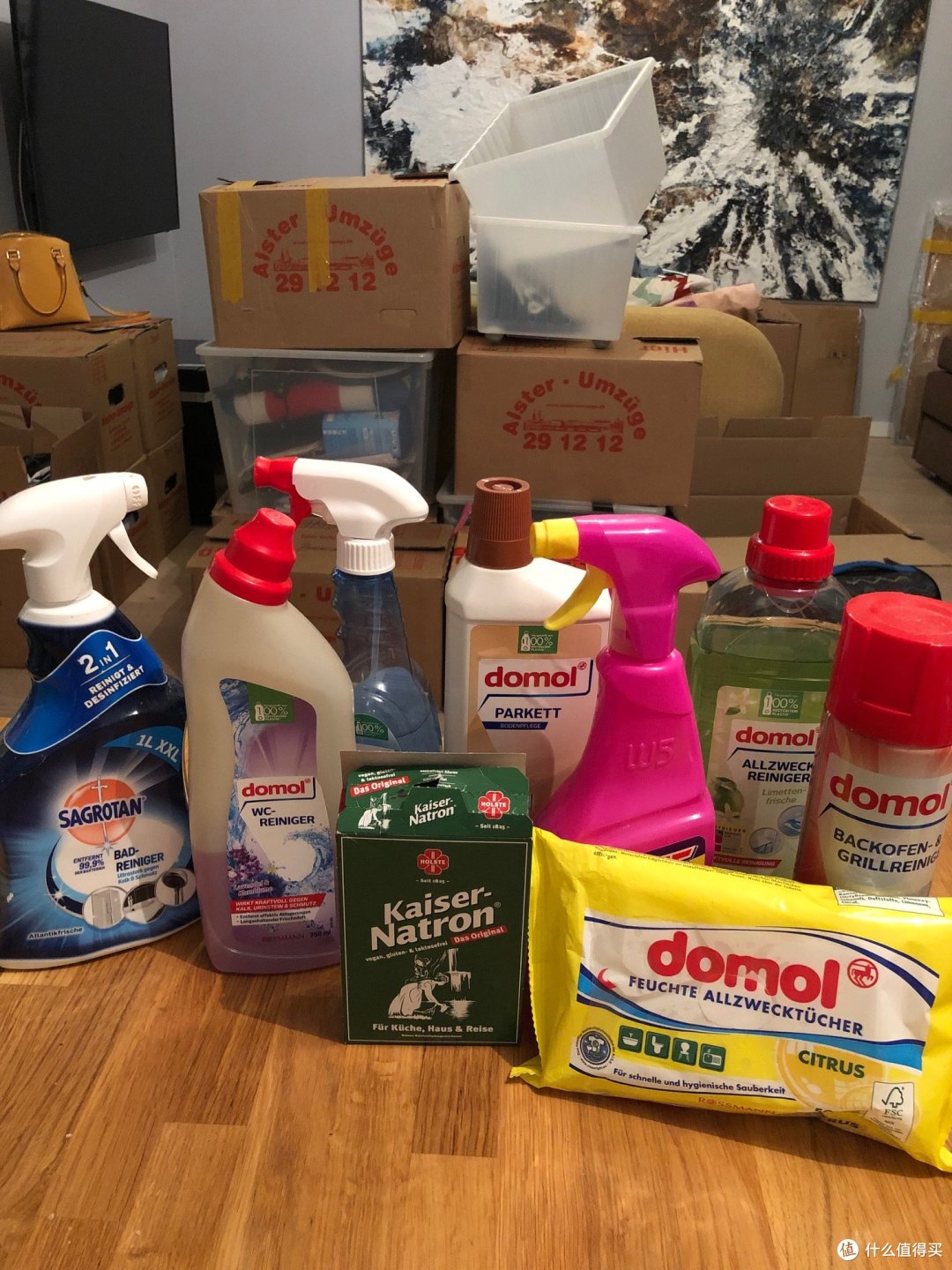 搬家用的清洁用品