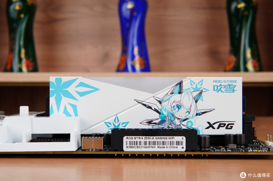又一颜值力作，XPG D5 吹雪联名内存+九州风神CH510 WH机箱装机展示