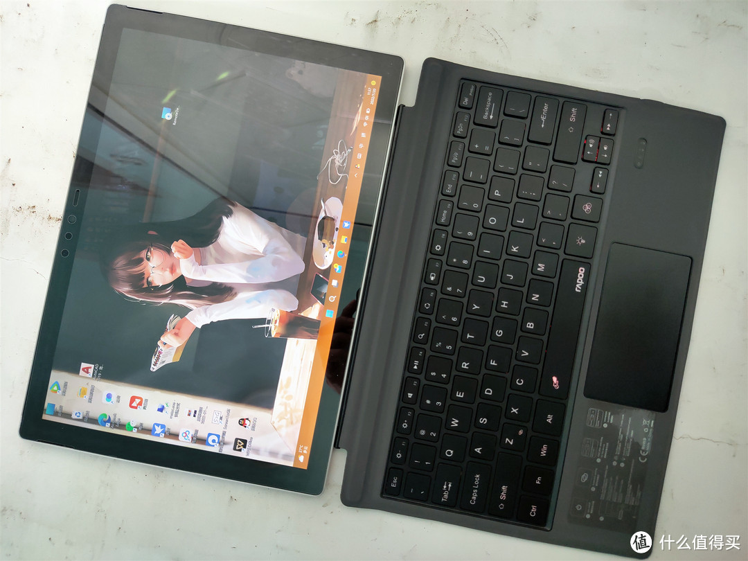 Surface Pro专属平替键盘，雷柏XK200S体验记录