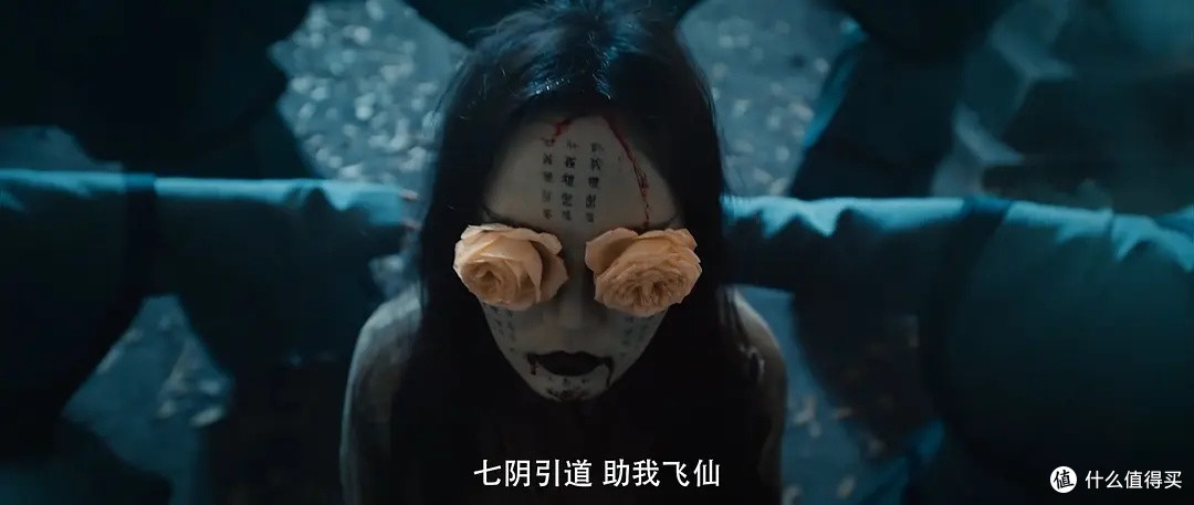 不知道为啥眼睛上盖两朵花~可能是为了好看……
