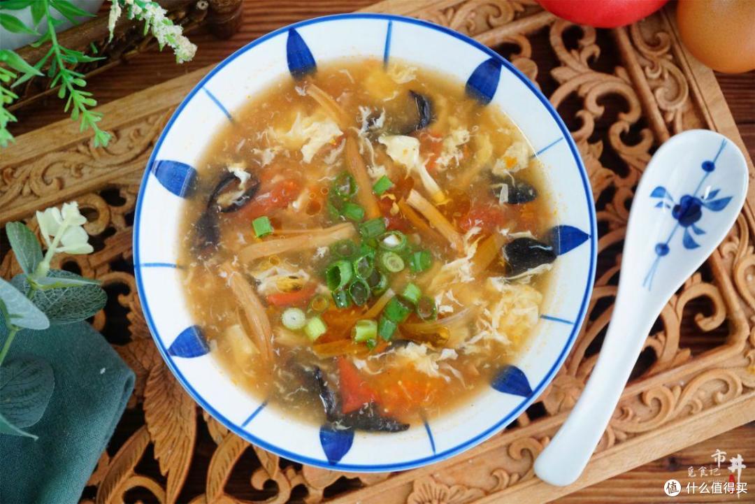 天热多喝汤,教你酸辣鸡蛋汤的正确做法,鲜香开胃,舒坦度夏
