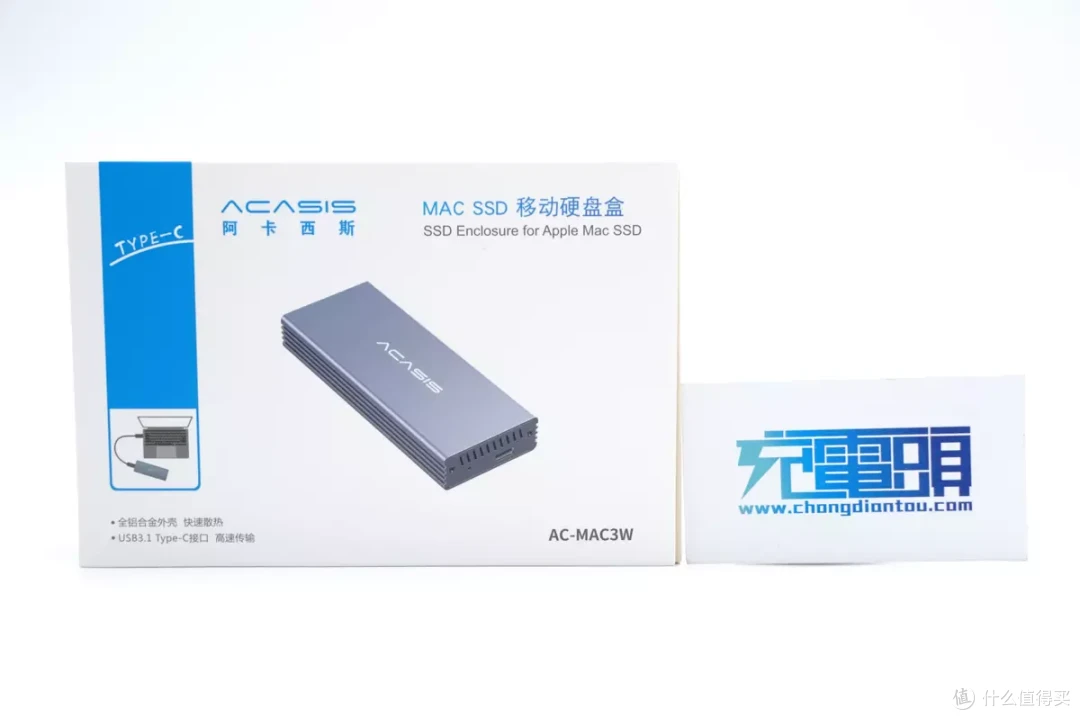 兼容M Key接口和苹果接口的固态硬盘,阿卡西斯硬盘盒评测