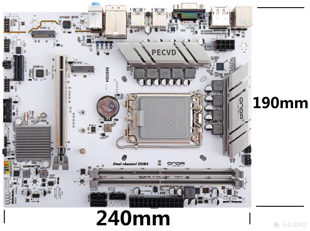 399卖到断货的昂达b660sd4-w,可否一战_主板_什么值得买