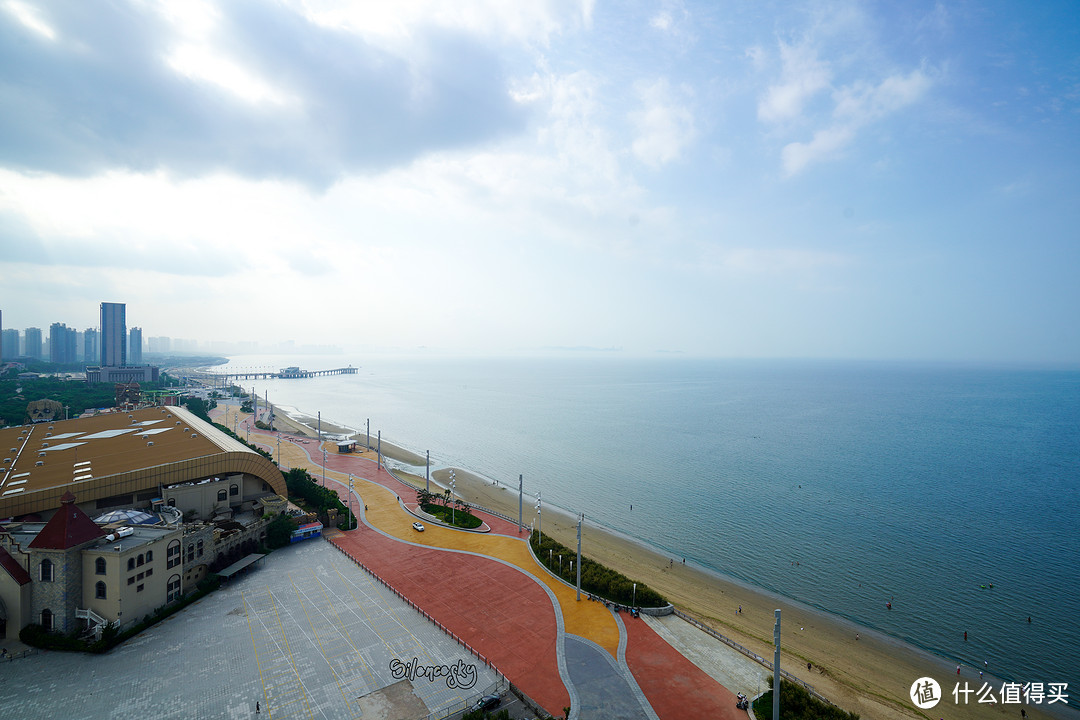 烟台金沙滩的一线海景酒店~鑫广万豪酒店 行政海景套房 入住体验