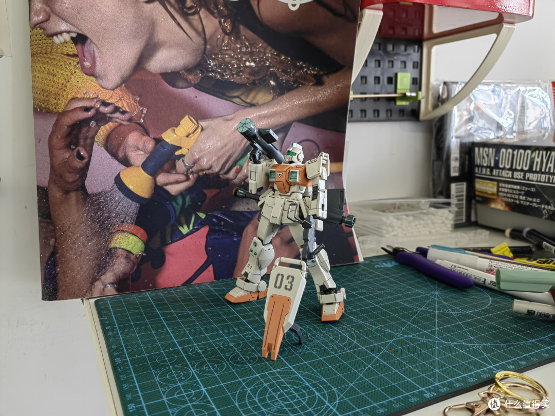 万代HGUC RGM-79[G]陆战型吉姆拼装记录