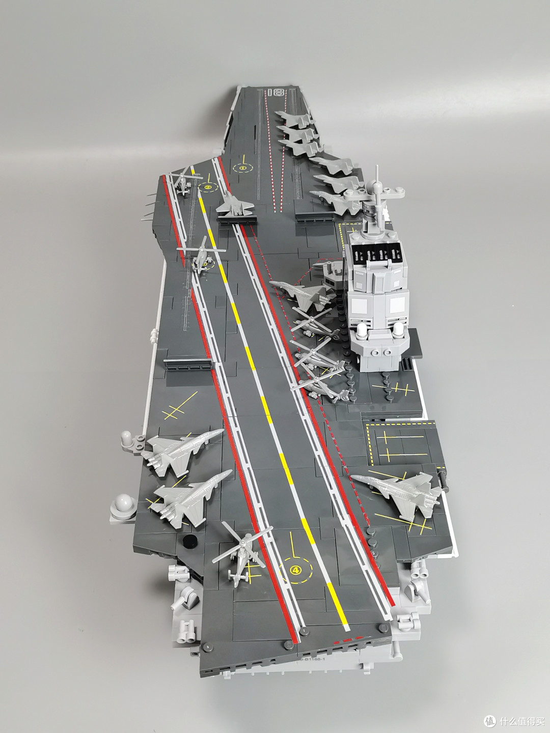小鲁班1：450福建舰积木好不好玩？