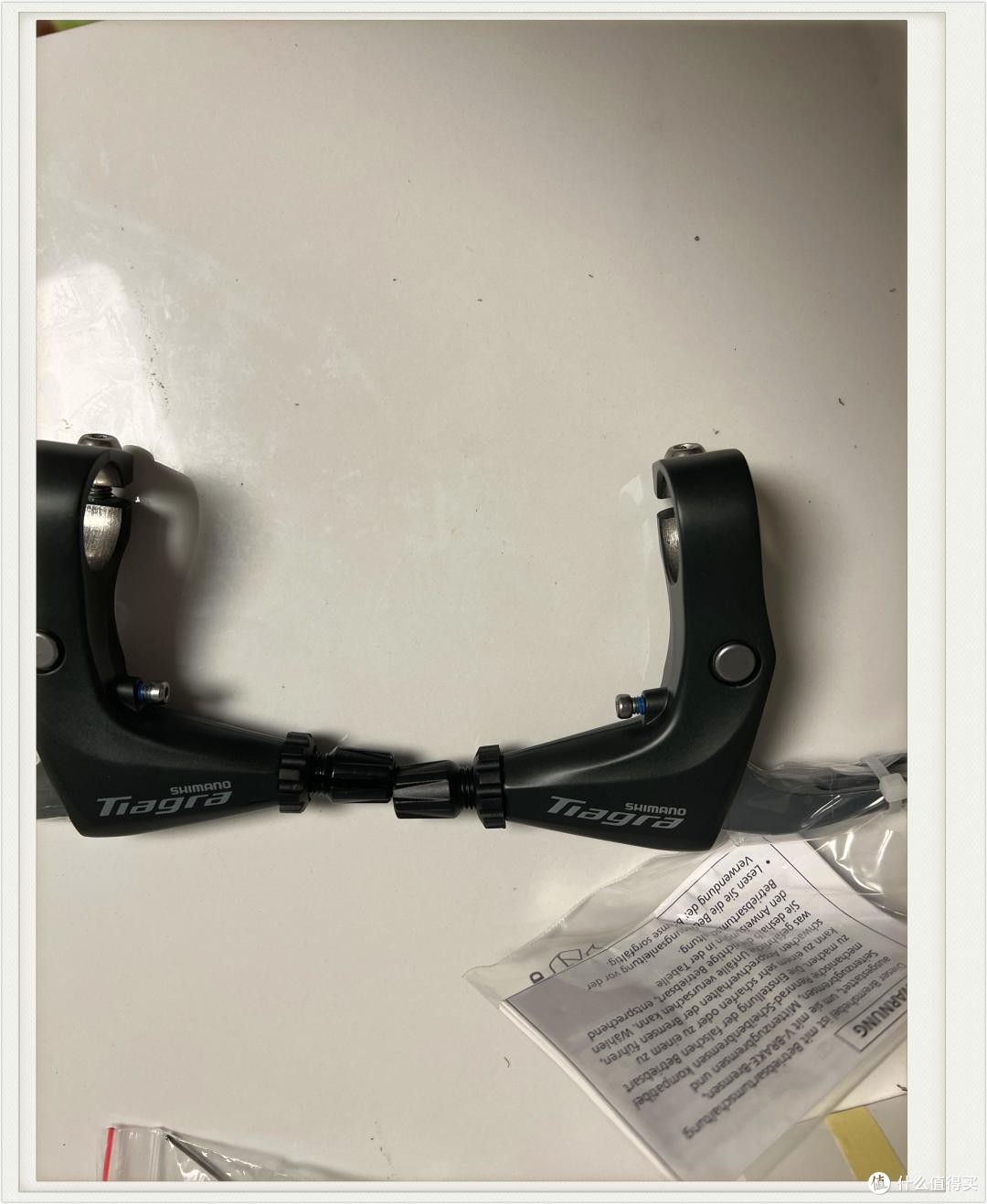 SHIMANO 4700 平把刹车把   做工还是很不错的