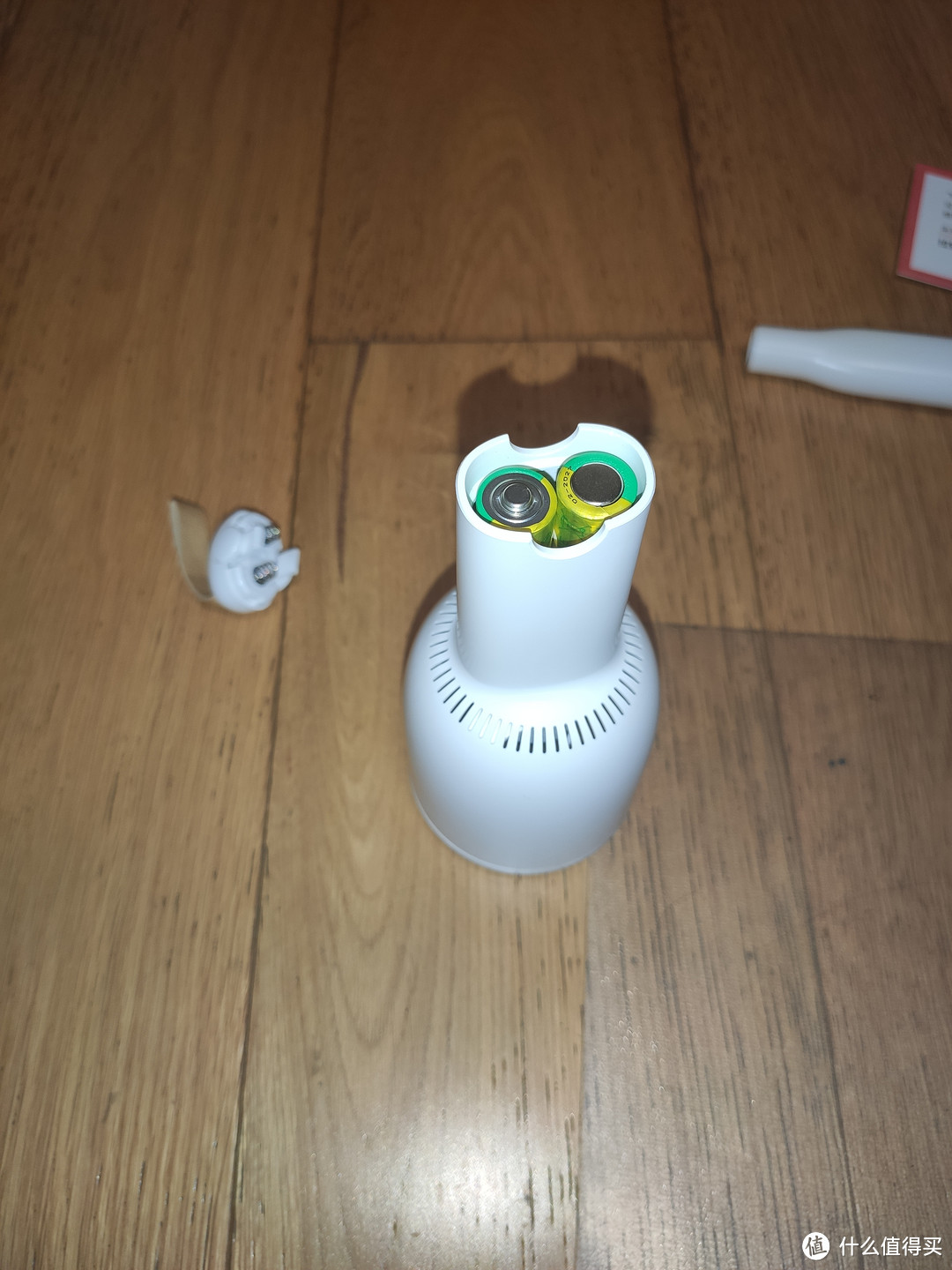 放入电池