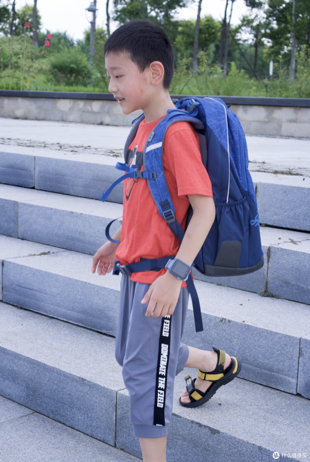 当小学生背上了户外双肩包！Deuter学生书包晒单(附护脊书包正确背负要点)