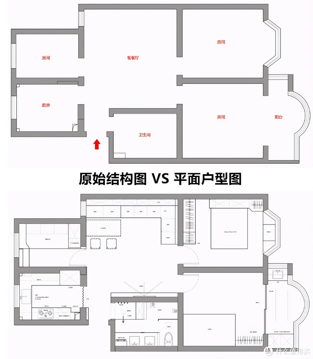 新房坚持“去客厅化”，用卡座取代餐椅和客厅沙发，漂亮又实用