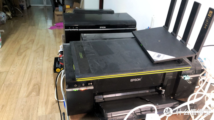 EPSON L800打印机墨盒墨量计数清零教程（解决墨水灯常亮故障）