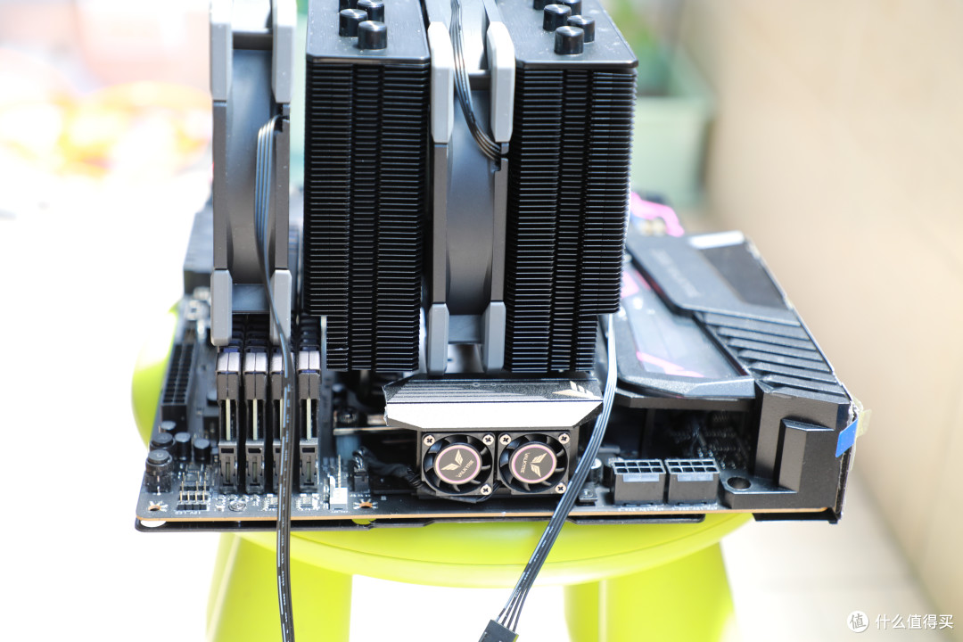 魔都主力机升级Intel十二代之四: ID-COOLING七热管双塔SE-70ad顺利上位