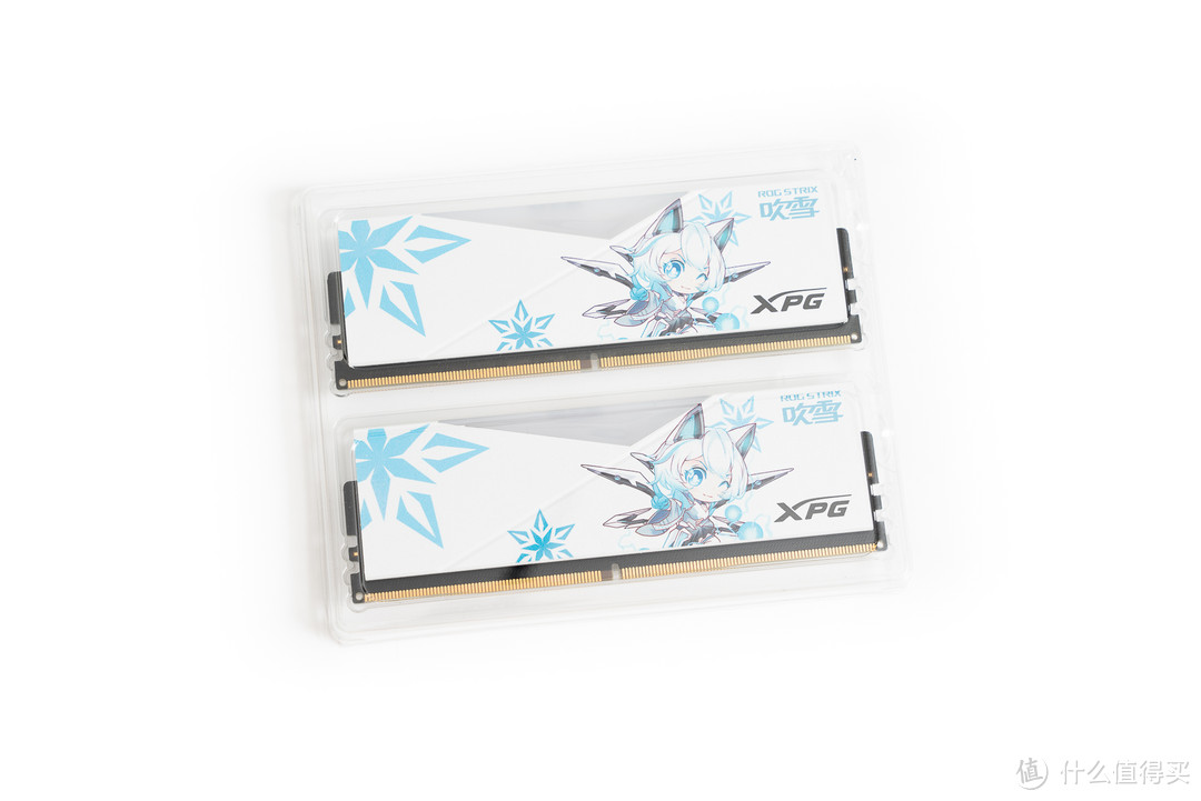 XPG 龙耀 DDR5 吹雪联名内存 DDR5 6000MHz 16GB × 2 开箱分享