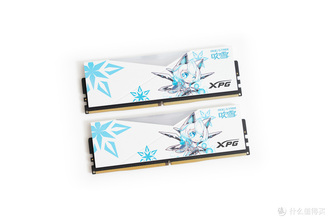 XPG 龙耀 DDR5 吹雪联名内存 DDR5 6000MHz 16GB × 2 开箱分享