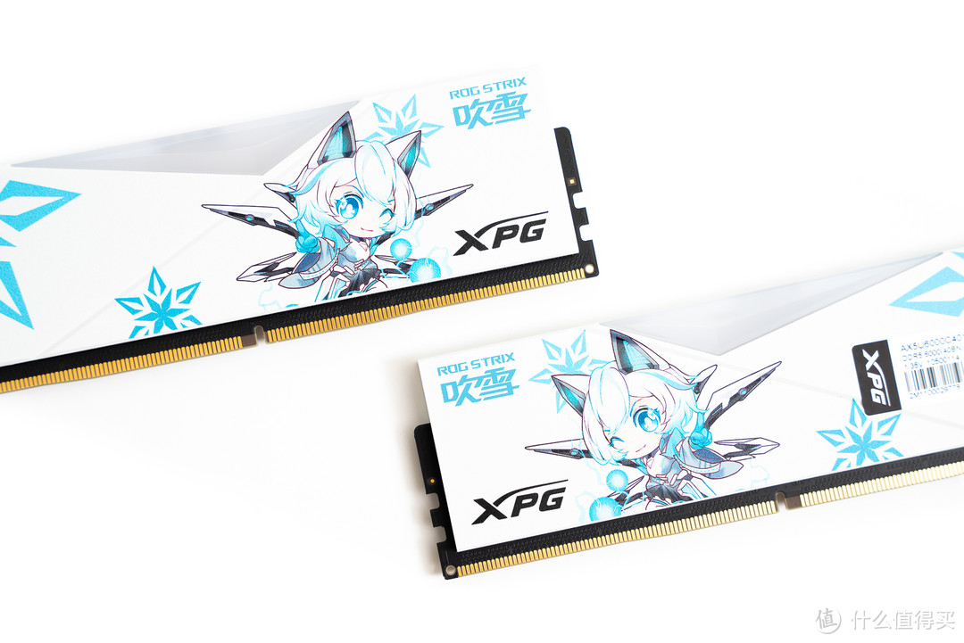 XPG 龙耀 DDR5 吹雪联名内存 DDR5 6000MHz 16GB × 2 开箱分享