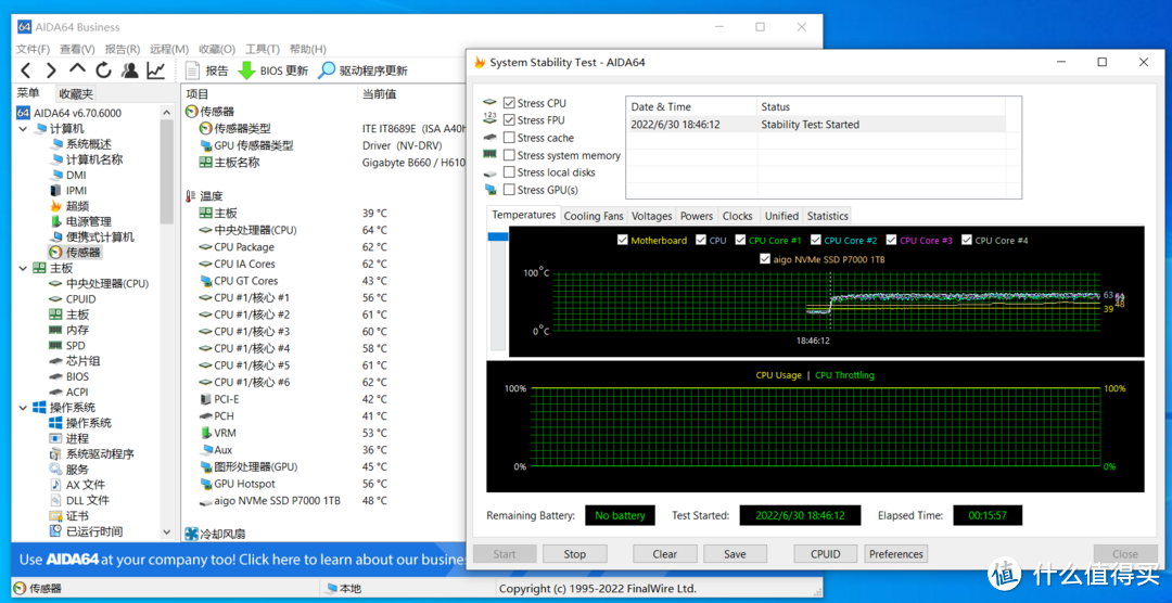 技嘉B660主板+入门级CPU，打造游戏办公双料主机，跑分超155万分