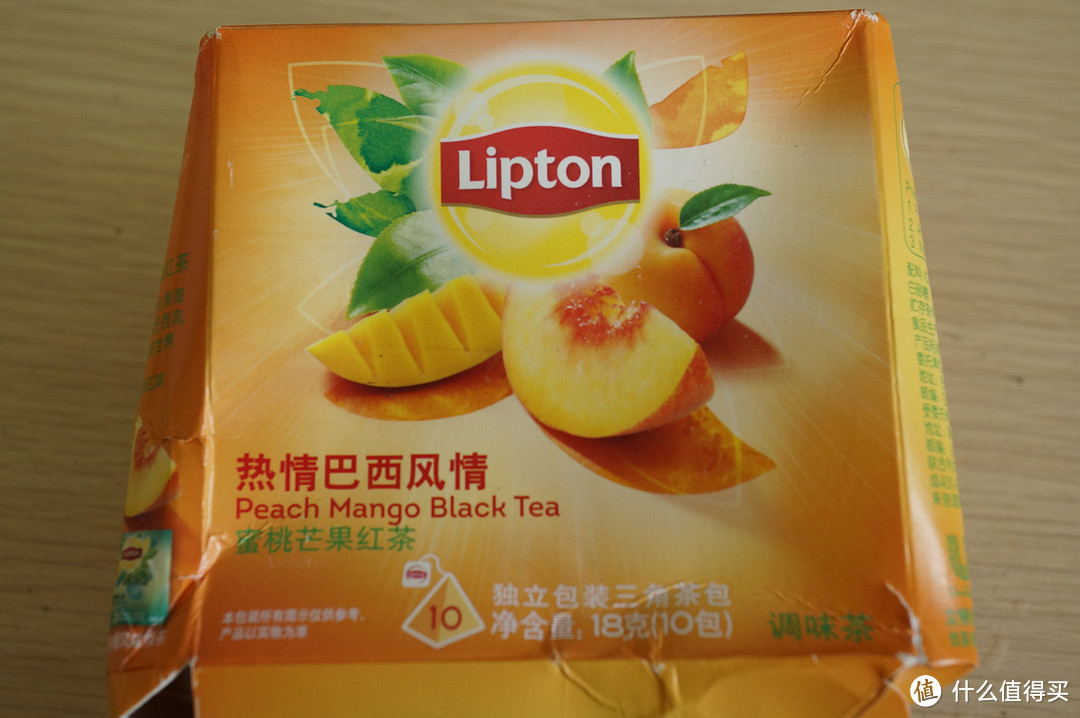 Olá！巴西风味探索，开箱试饮这款蜜桃芒果红茶。