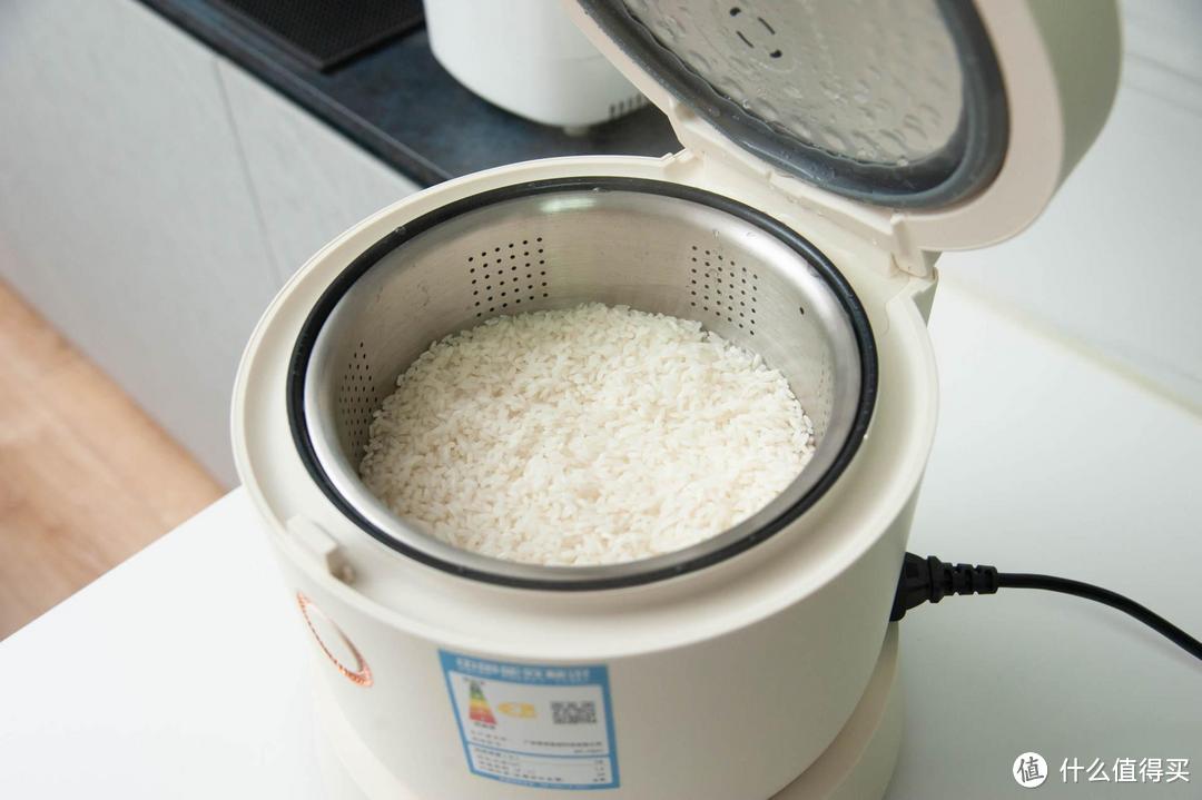 低糖低碳沥米饭 我家新宠德国蓝宝家用蒸汽米汤电饭煲