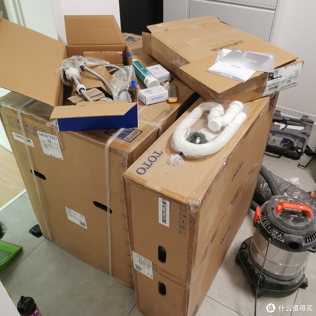 去年双11下单的TOTO浴室柜套装有点小翻车,不过好像被我强行逆转了...