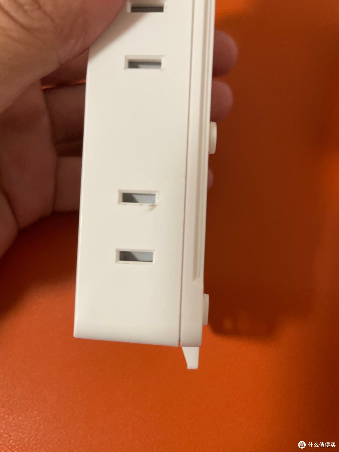 不确定这是灰还是别人烧了做测试的痕迹