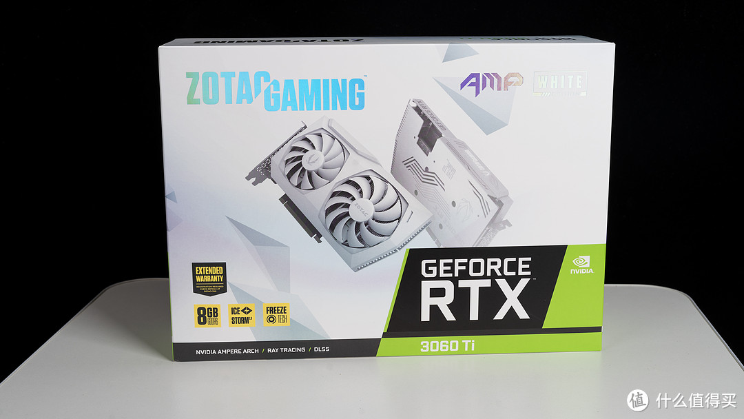 索泰RTX 3060 Ti AMP月白GOC显卡评测，颜值出众短小精悍