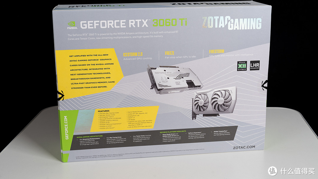 索泰RTX 3060 Ti AMP月白GOC显卡评测，颜值出众短小精悍