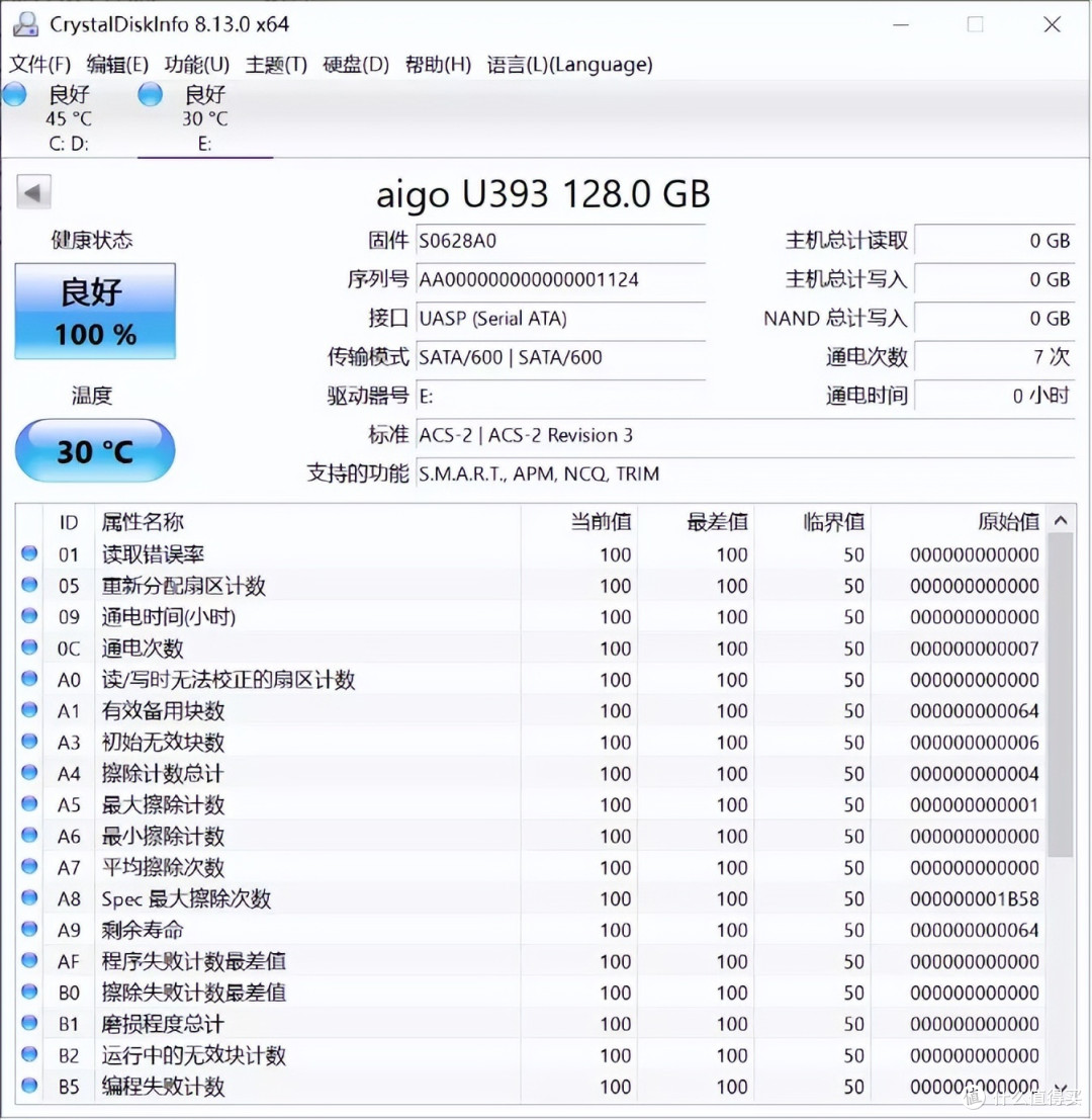 aigo U393双接口高速固态U盘制作WTG系统,让Win系统可以移动使用