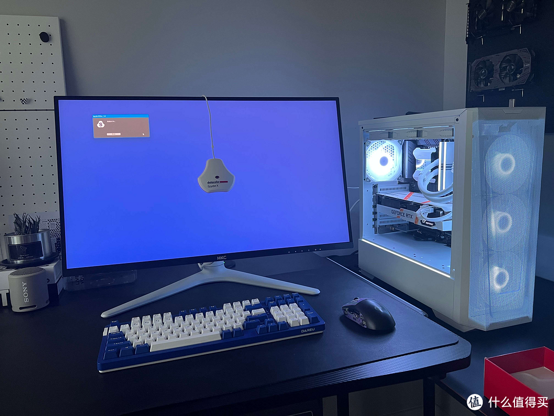 显示器开箱|HKC PG271Q MiniLED,27英寸2K165Hz