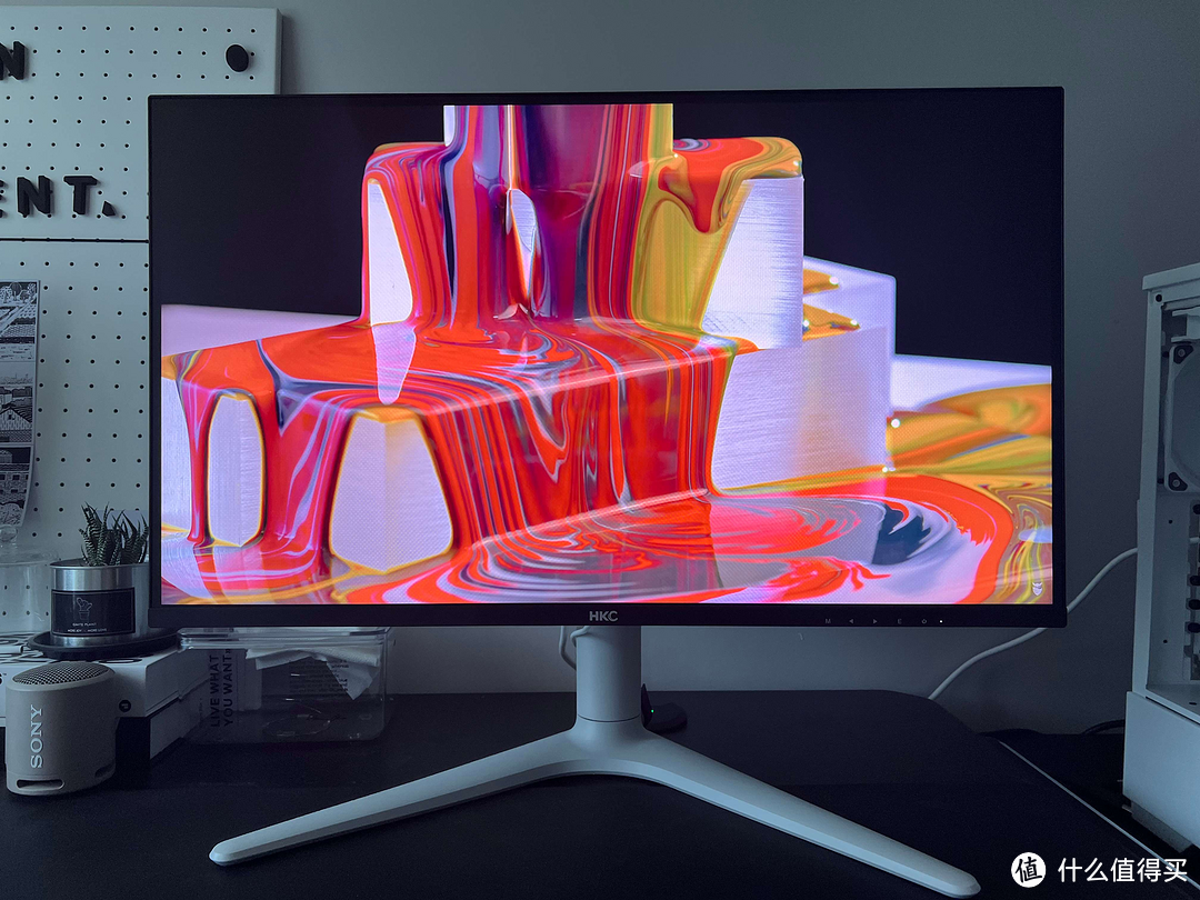 显示器开箱|HKC PG271Q MiniLED,27英寸2K165Hz
